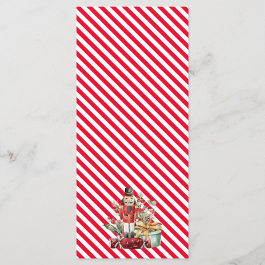 Notenkraker Kerstmenu Menu (Achterkant)