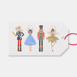 Notenkraker Kerstmis 1WH1 Cadeaulabel