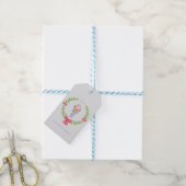 Notenkraker Kerstmis Cadeaulabel (Met Touw)