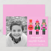 Notenkraker Kerstmis Fotokaart Feestdagenkaart (Voorkant / Achterkant)