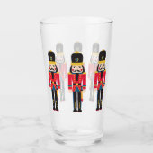Notenkraker Kerstmis Gift Decoratieve Bier Tumbler (Voorkant)