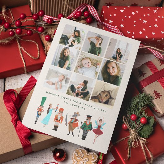 Notenkraker | Kerstvakantie | Fotokaart Feestdagenkaart