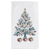 Notenkraker Kleurrijke Boom Baby 1e Kerst Klein Cadeauzakje (Achterkant)