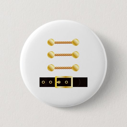 Notenkraker Kostuum Uniform Passend Soldaat Speelg Ronde Button 5,7 Cm (Voorkant)