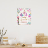 Notenkraker Land of Sweets 1st Verjaardag Welkom Poster (Keuken)