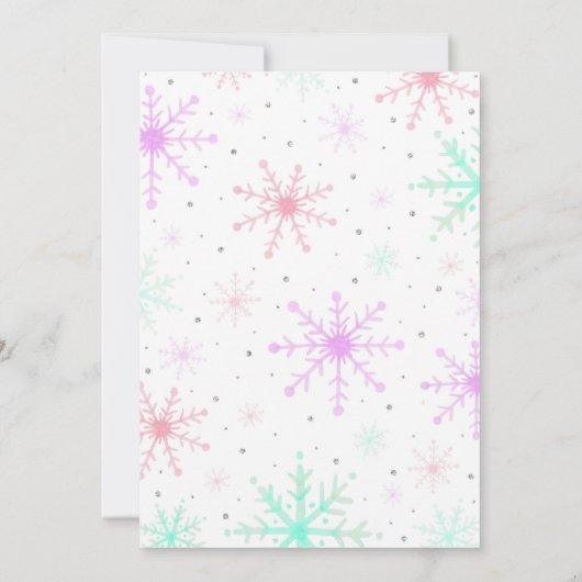 Notenkraker Land van Sweets Winter Kaart (Achterkant)