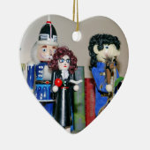 Notenkraker leraar keramisch Ornament (Rechts)