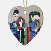 Notenkraker leraar keramisch Ornament (Links)
