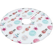 Notenkraker Leuk Kleurrijke Kerst Kerstboom Rok (Gekanteld)