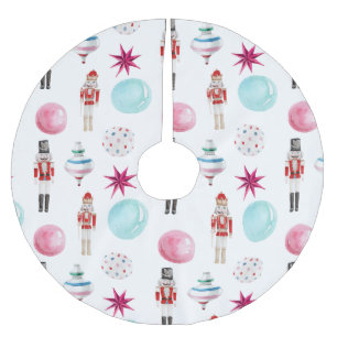 Notenkraker Leuk Kleurrijke Kerst Kerstboom Rok