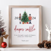 Notenkraker Luier Raffle teken Poster