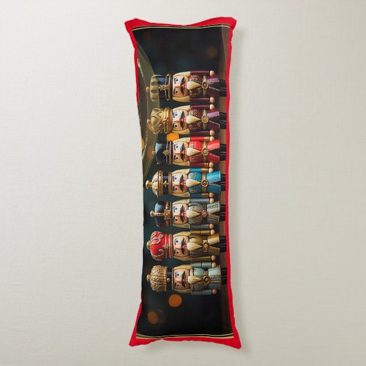 Notenkraker maart lichaam kussen (Voorkant Verticaal)