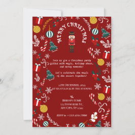 Notenkraker Magic Christmas Party Kaart