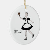 Notenkraker Maid Keepsake Ornament (Rechts)
