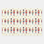 Notenkraker Mannen Soldiers Christmas Inpakpapier Vel (Voorkant 2)