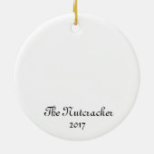 Notenkraker Marsepein Keepsake Ornament (Achterkant)