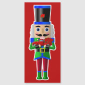 Notenkraker met kleine rode vrachtwagen (Voorkant)