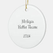  Notenkraker Mom/Snow/Flowers/Marzi Keramisch Ornament (Links)