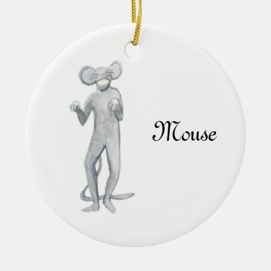 Notenkraker Muis Keepsake Ornament (Voorkant)