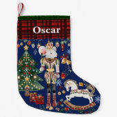 Notenkraker Muis King Ballet  Red Gingham Kleine Kerstsok (Voorkant)