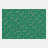 Notenkraker Muis King Ballet Roze Kerst Inpakpapier Vel (Voorkant 3)