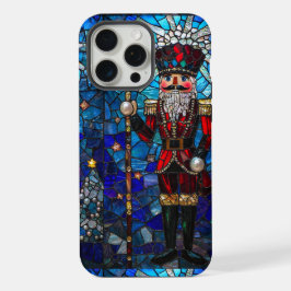 Notenkraker namaak glas-in-lood ontwerp iPhone 15 pro max case