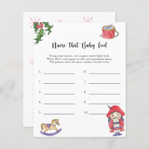 Notenkraker - Noem dat baby voedsel douche spel