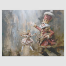 Notenkraker - olieverfstijl weefselpapier