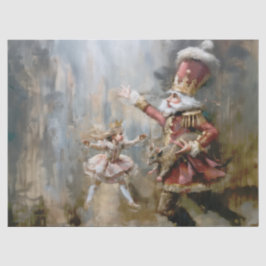 Notenkraker - olieverfstijl weefselpapier tissuepapier