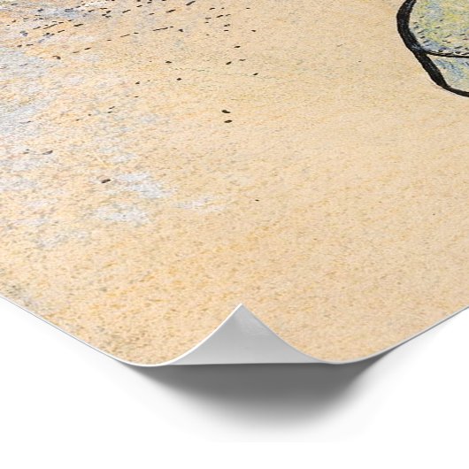  notenkraker onder kerstboom poster (Hoek)