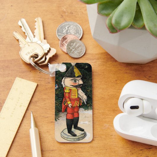  notenkraker onder kerstboom sleutelhanger (Bureau)