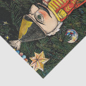  notenkraker onder kerstboom tissuepapier (Detail)