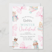 Notenkraker Onederland Meisje Eerste Verjaardag Kaart (Voorkant)