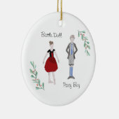  Notenkraker Party Boy/Battle Doll Keramisch Ornament (Rechts)