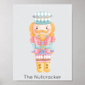 Notenkraker Pastel Christmas Poster (Voorkant)