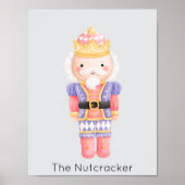 Notenkraker Pastel Christmas Poster (Voorkant)