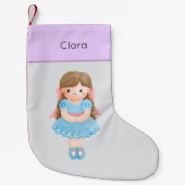 Notenkraker Pastel Clara Doll Kleine Kerstsok (Voorkant)