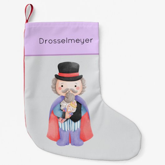 Notenkraker Pastel Drosselmeyer Kleine Kerstsok (Voorkant)