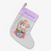 Notenkraker Pastel Mouse King Kleine Kerstsok (Voorkant (Hangend))
