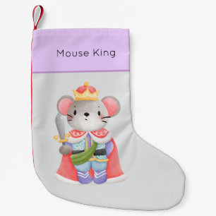 Notenkraker Pastel Mouse King Kleine Kerstsok