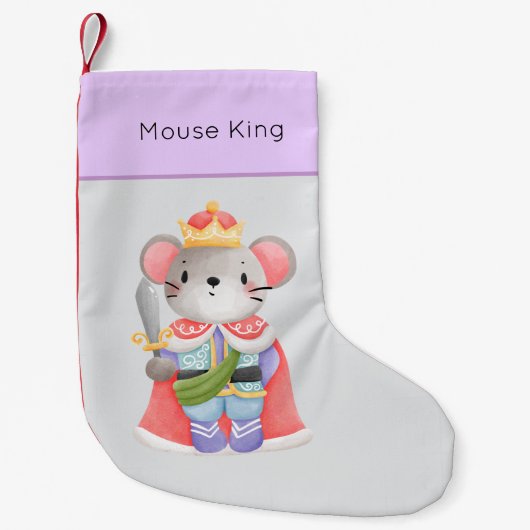 Notenkraker Pastel Mouse King Kleine Kerstsok (Voorkant)