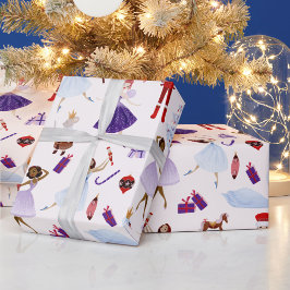 Notenkraker Personages Soldiers Muis Koning Speelg Cadeaupapier