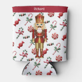 Notenkraker Personaliseer Naam Kerstmisgift Blikjeskoeler (Voorkant)