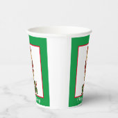 Notenkraker Personaliseer tekst x 2 Kerstmis Papieren Bekers (Rechts)