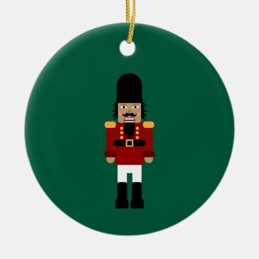 Notenkraker, personaliseren keramisch ornament (Voorkant)