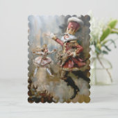 Notenkraker - Platte uitnodiging formaat 12.7 cm x (Staand voorkant)