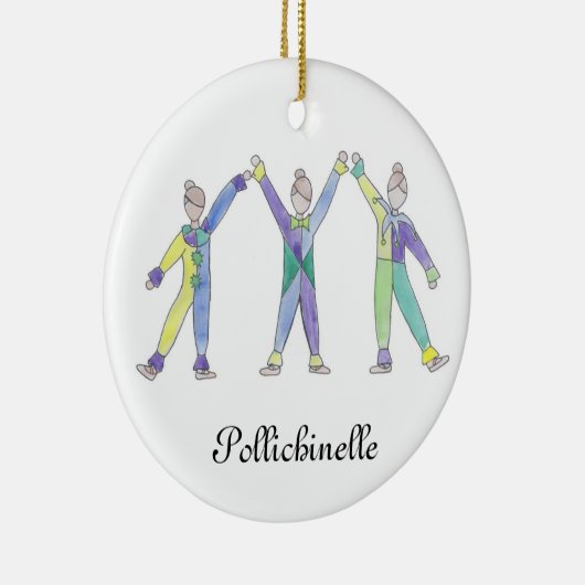 Notenkraker Pollichinelle Keepsake Ornament (Rechts)