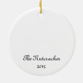 Notenkraker Pollichinelle Keepsake Ornament (Achterkant)