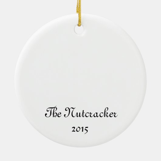 Notenkraker Pollichinelle Keepsake Ornament (Achterkant)