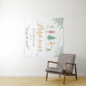 Notenkraker Poster, Notenkraker welkomstbord Wandkleed (In Situ (horizontaal))